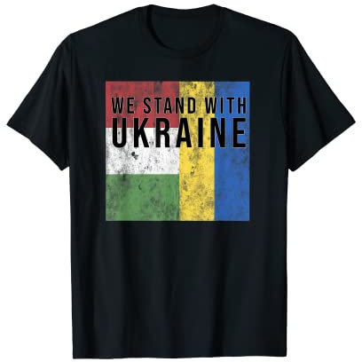 Bandiera italo-ucraina - paesi amici Maglietta