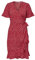 Only Femme Onlolivia S/S Wrap Dress Wvn Noos Robe, Mars Red/Aop:w.fiona Ditsy, 42 EU