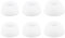 SG Store 3 Pares de Almohadillas de Silicona Compatible con Huawei FreeBuds Pro Auriculares Almohadillas Suaves para Los Oídos Tapones para Los Oídos L/M/S 1 Par de Cada Tamaño Blanco