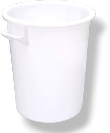Skimflex Mixing Bucket 75L – Heavy Duty Plastic Builders Bucket for Cement, Mortar, Plaster | 3 Bag Capacity | Tough Trade Site Tub for Skimming & DIY