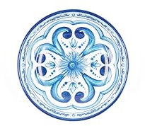 Guzzini - Piatto fondo in melammina, colori vari, BLUES