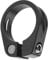 1 Piece Black Tube Clamp, Bicycle Saddle Seat, Saddle Clamp, Aluminum Alloy Seat Tube Clamp, Bicycle Accessories, Mountain Bike Adapter