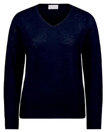 Betty Barclay Damen Kaschmir-Pullover mit V-Ausschnitt