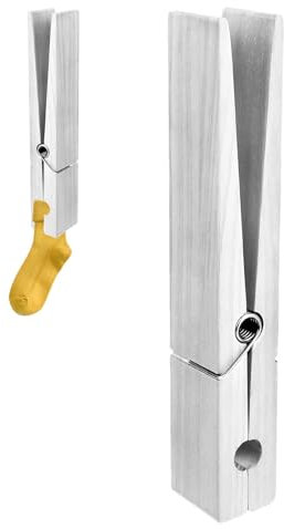 Moreeulsi 30cm Giant Wooden Clothespins, Clothespin Wooden Clothespin Towel Holder, Sturdy Clothes Pins Wood For Living Room, Large Clothespin Wall Towel Hooks Craft Supplies