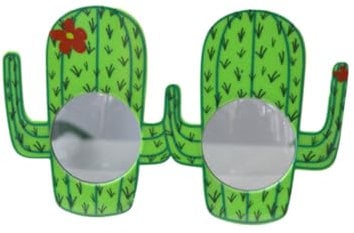 WATIIFUFU Prickly Glasses Lustige Kaktus-Form Partybrille Für Tanz-Events Dekorative Requisiten Für Fotografie Cosplay-zubehör Für Hawaiianische Feiern