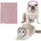 HTTDSLF Cache-Oreilles et Tour de Cou pour Chien et Chat - Snood pour Le Bain, Le Toilettage et La Réduction du Bruit