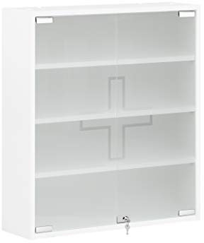 Schildmeyer Bjarne Medizinschrank 158506, weiß matt, 64,2 x 19,6 x 71,4 cm