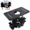 Garsent Router Lifting System, Precision Router Table Lifting for 3-1/2 Diameter Motor, 9-1/4'' X 11-3/4'' Plate and 3 Pieces Insert Ring Kit, Compatible with Bosch,Kreg,Skil,Porter
