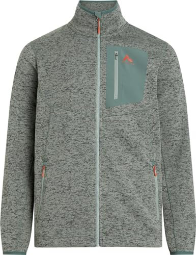 Mckinley Skeena III Giacca in pile da uomo Melange/Blue Dark L