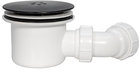 Fluidmaster Siphon de douche 90mm Hi-Flow - Blanc - (SWT005)