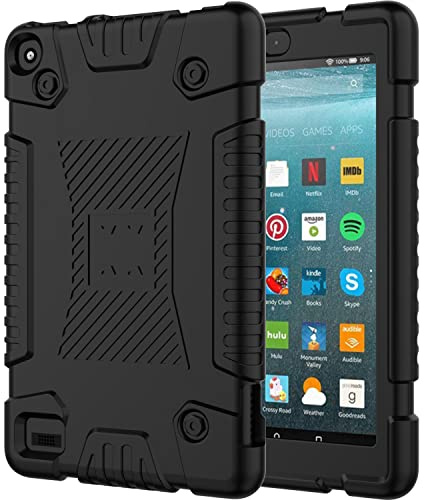 Tablet-Reise Compatible with Kinder Compatible with Kindle Fire 7 2019/2017/2015 (9./7./20er Generation) Fall, Compatible with Fire 7 Fall Stoßfest Robuste Tropfenschutzabdeckung Schutzhülle Anti-Herb
