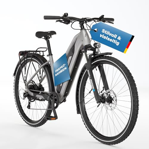 Fischer E-ATB Terra 2.2 Active, Elektrofahrrad für Damen und Herren, RH 50, 459Wh, Heckmotor 50Nm, 48V