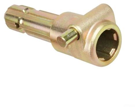 Kivivaka Extensor de toma de fuerza hembra 1-3/20.3 cm 6 dientes, adaptador de toma de fuerza del tractor para hasta 70, pieza de repuesto de acero resistente