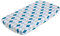 LITTLE DUTCH 1098 Spannbetttuch 70x140 - Raute mint & beige