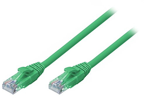LINDY 2m Cat.6 U/UTP Ethernet Cable, Green