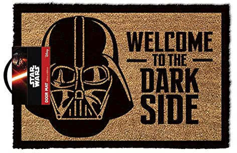 empireposter Star Wars Welcome to The Darkside - Fußmatte, Größe: 60 x 40 cm, Material Kokosfaser
