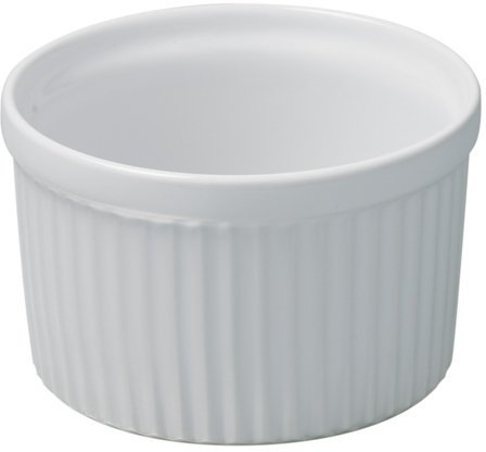 Revol 612511 Soufflé-Form, Porzellan, 6,5 cm, Weiß