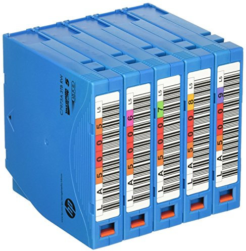 HP 5X LTO5 Ultrium Data Cartridge 3TB Eco Case