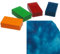 Encaustic Wachsblock klein, Blau, 1 Stk.