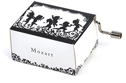 Fridolin 58255 Spieluhr Mozart - Wiegenlied/Reiniger-Scherenschnitt - Engel