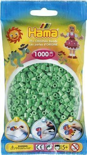 Bulk Buy:Hama Light Green 207-11 Color Midi Beads 1,000 Count (3 Pack)