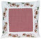 Hossner Kissenhülle Weihnachten Nostalgie Landhaus Rot Weiß Kariert Santa Kissen Hülle (40 x 40 cm)