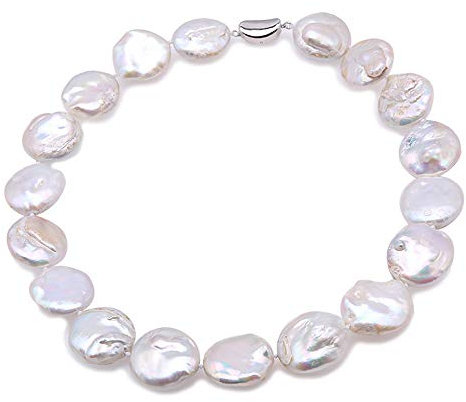 JYX barock perlenkette Halskette aus Süßwasser Zuchtperlen Barock Perlenkette Perlenkette Hochzeit