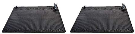 Intex - Tappetino riscaldante a energia solare per piscine fuori terra, di colore: nero, codice articolo 28685E
