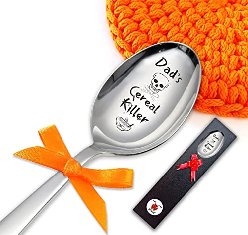 Seyal® Müslischilöffel für Papa, Geschenke von Tochter, Vater, Geschenke von Sohn, Vater, Geschenke für Weihnachten, Vater