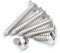 ANSIEDIO Self-tapping Screws Phillips Big Pan Head Wood Screws Cross Stainless Steel Screws, M4×30mm,50 pcs