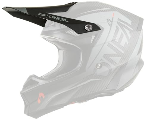O'NEAL | Ersatzschirm Motocross-Helm | Motocross MX | Ersatzschirm für den 10SRS Carbon Helmet Prodigy V.22 | Visor 10SRS Carbon Helmet Prodigy V.22 | Erwachsene | Schwarz