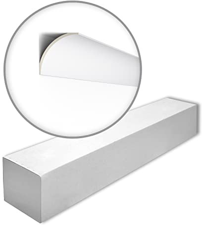 AD24 ARSTYL Deckenleisten - 12 Stk. (24 m) - 148 x 148 x 2000 mm - NOËL & MARQUET - eine Marke von NMC - Polyurethan