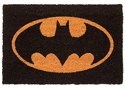 empireposter Batman - Logo - Fußmatte, Größe: 60 x 40 cm Türmatte Kokos