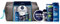 NIVEA MEN Gympack: neceser de regalo con gel de ducha (250 ml), champú (250 ml), desodorante roll on (50 ml) y Crema (75 ml)