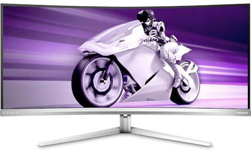 PHILIPS Evnia Gaming Monitor Curvo 34M2C7600MV/00, local dimming, 34 3440 x 1440, 21:9, 165 Hz, HDR 1400, AMD FreeSync, USB-C 90W, 2 HDMI, display port, hub USB, Speakers, PiP/PbP, vesa, nero