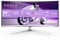 Philips Evnia 34M2C7600MV - 34 Inch Curved WQHD Gaming Monitor, Mini LED, VA, 165Hz, 2.5ms GTG, HDR 1400, Ambiglow, KVM, DTS Sound (3440 x 1440 @ 165Hz HDMI 2.1 / USB-C)