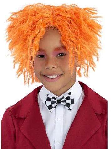 Smiffys Perücke Verrückter Hutmacher, orange