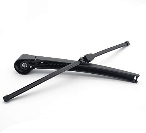 HBZYD Heckscheibe Scheibenwischer Arm & Blatt,Passt für VW Sharan MK1 2002-2010 Rear Window Wiper 2009-2003 Hinten Wischerarm Scheibenwischer Set