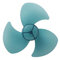 Ventilador con hélice de 3 aspas azules de 25 cm para ventilador Rowenta Essential Compact VU2110 VU2110F0 VU2110F2