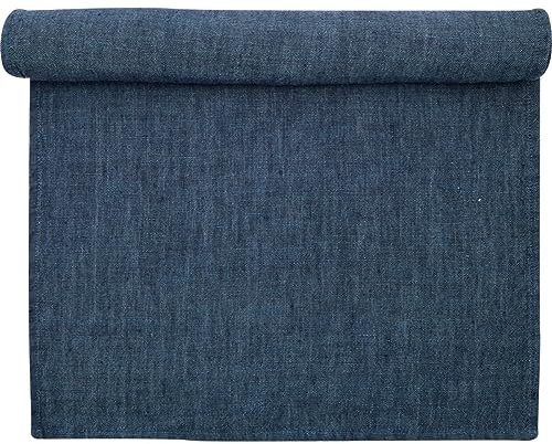 GreenGate Leinen Tischläufer Marineblau 45x140cm