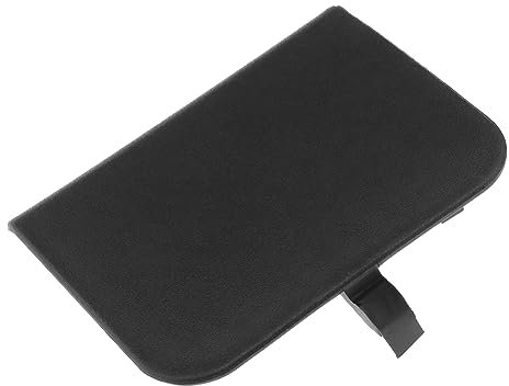 EMSea Copertura di ricambio per gancio di traino paraurti anteriore 622A0-3HN0H compatibile con Nissan Micra K14 2014-2016 tappo paraurti anteriore in plastica nero
