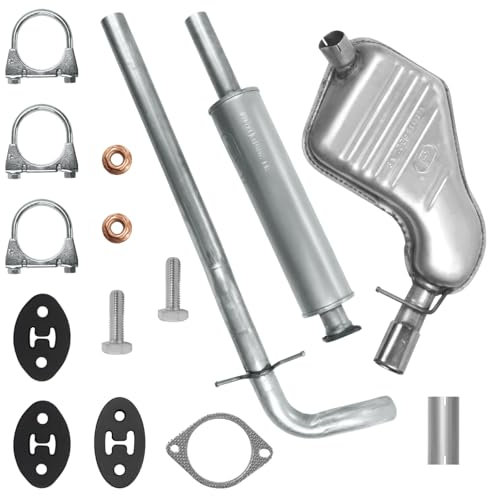 Polmo Schalldämpferset Auspuffanlage Auspuff für Volvo S60 1 I 2001-04/2010 2.0 2.4 T 2.4 D