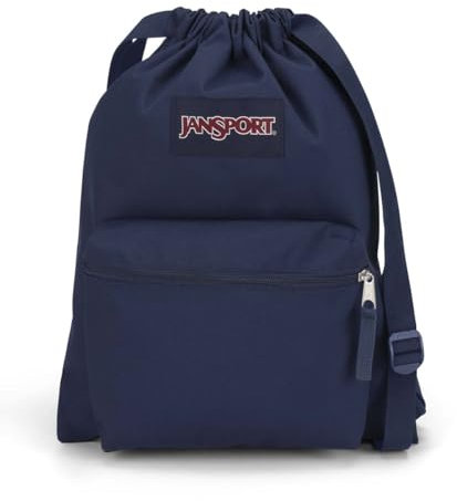JANSPORT DRAWSACK Zaino piccolo, Navy (Blu)
