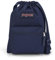 JanSport DRAWSACK Kleiner Rucksack, Navy (Blau)