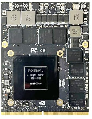 Tarjeta gráfica MXM de 8 GB GPU para computadora portátil GTX980M de repuesto, para Dell Alienware M18X M17X M15X Clevo MSI Gaming Notebook PC, para NVIDIA GeForce GTX GDDR5 980M 8GB color negro