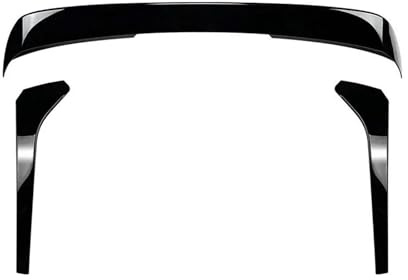 Dachheckspoilerflügel Für VW Für Tiguan MK2 2017-2023 Hinten Dach Spoiler Schwanz Flügel Heckscheibe Seite Spoiler Flügel Tuning Standard Ändern Für Tuning Auto Kofferraum Spoiler(3pcs Black)