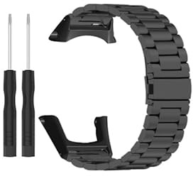 INF Premium-Armband für Suunto Ambit 3, Ersatzarmband für Uhr, Uhrenarmband für Sportuhr, mit Kartenverschluss, 12,9 x 9,3 x 2,4 cm, Legierung