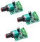 Potentiometer 12V PWM Motordrehzahlregler Binghe 3 Stücke PWM PWM DC Motor Regler 1.8V 3V 5V 6V 12V 2A Geschwindigkeitsschalter 1803BK Einstellbarer Fahrerschalter Potentiometer mit Drehzahlregler