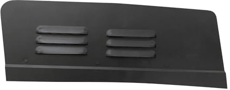 OMAC Lüftungsgitter Be & Entlüftung kompatibel mit Ford Tourneo Custom 2013-2024 Alu Schwarz 2x