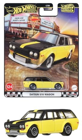 Datsun 510 Wagon JBL21 | Hot Wheels Premium Boulevard Fahrzeug